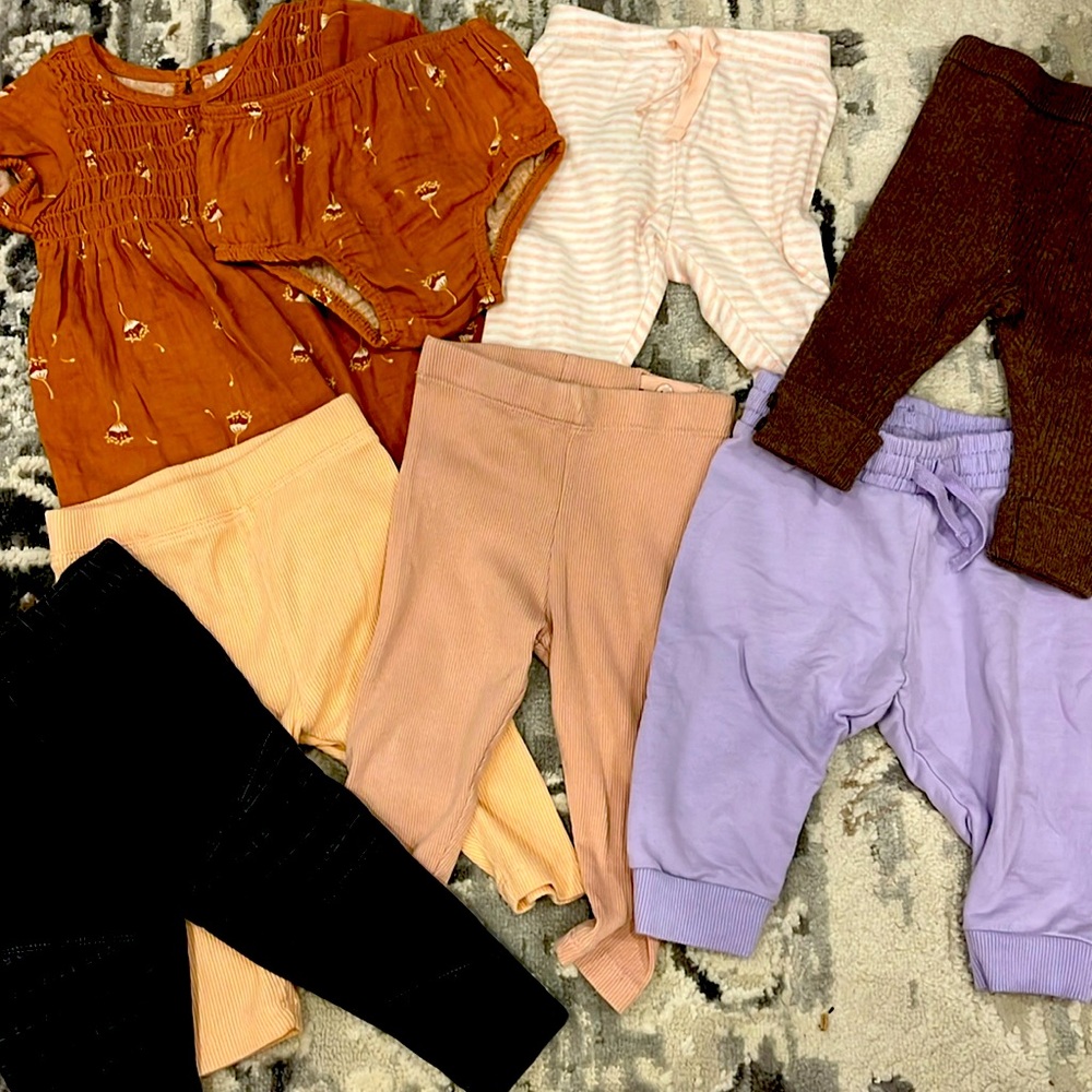 Baby Girl LOT 9 pieces Zara H&M and more